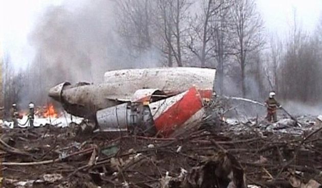 Tupoljev 154 u kojem je poginuo Lech Kaczynski, Foto: Reuters