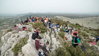 Drugi Planinarski pohod “Hajdemo do Vrane” 2. travnja 2016. Foto: Vinko Pešić