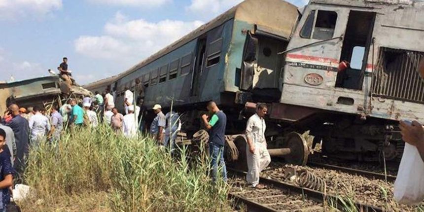 Željeznička nesreća u Egiptu Željeznička nesreća u Egiptu