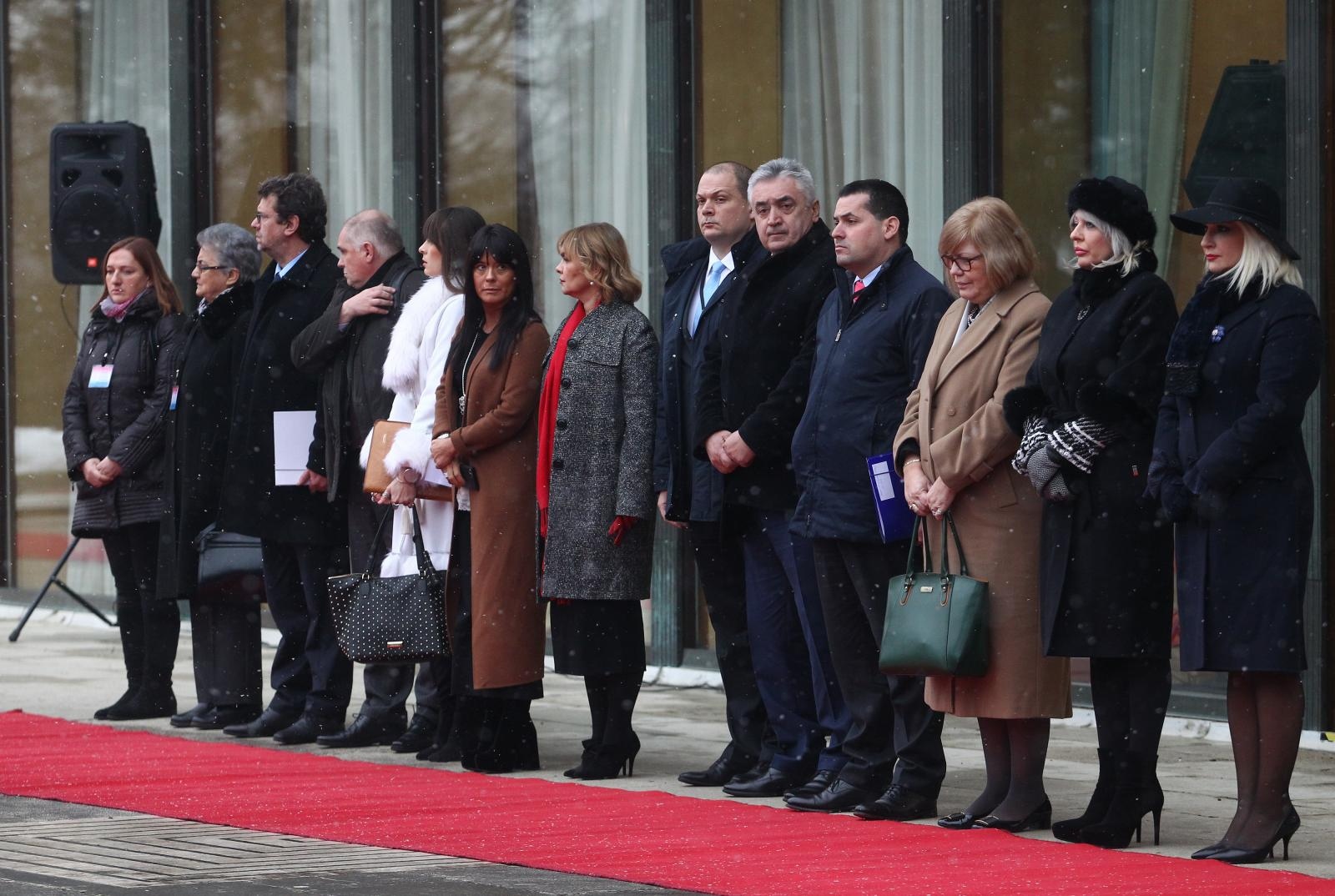 Doček Vučića na Pantovčaku Doček Vučića na Pantovčaku