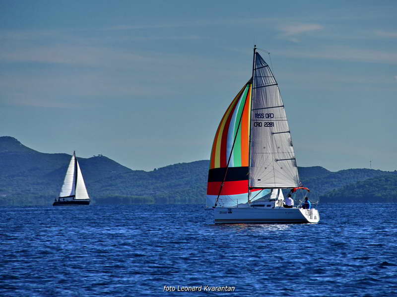 Zadarska Koka 2016. gledana s mora. Foto: Leonard Kvarantan Zadarska Koka 2016. gledana s mora. Foto: Leonard Kvarantan