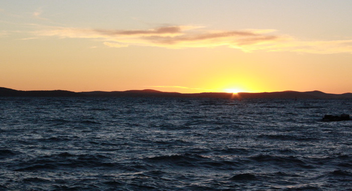 Tramontana u Zadru 31. kolovoza 2010.