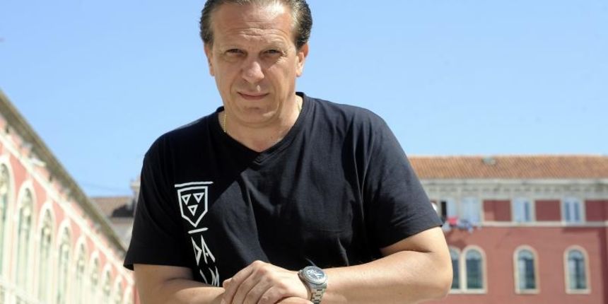 Dr. Hrvoje Tomasovic kandidat za gradonacelnika HDSSD-a. Photo: Tino Juric/PIXSELL