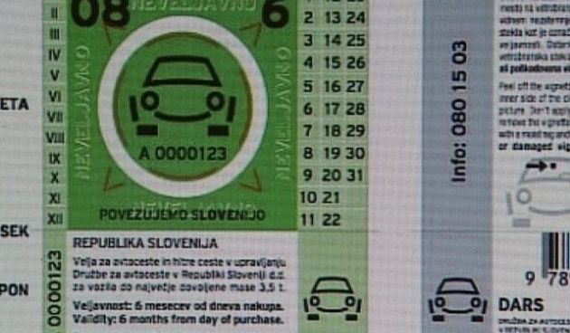 Vinjete – Slovenija (Foto: 24ur.com)