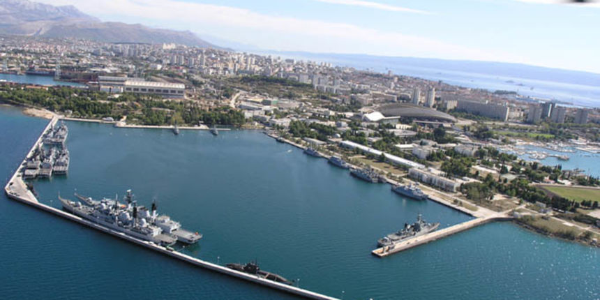 Ratna luka Lora – Split/Foto: Hrvatska vojska Ratna luka Lora – Split/Foto: Hrvatska vojska