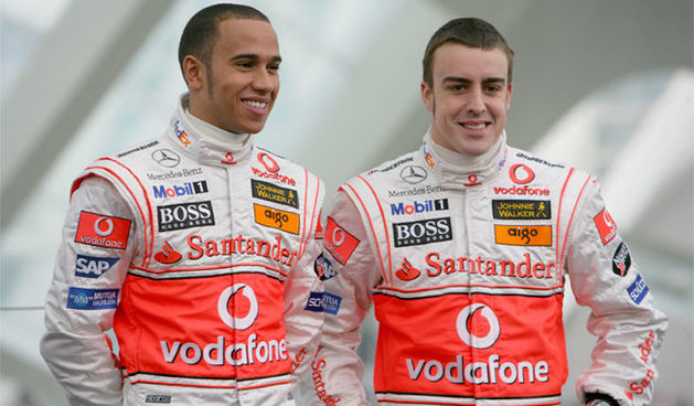 Hamilton i Alonso