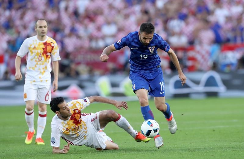 Bordeaux, Francuska – UEFA EURO 2016., 3. kolo, skupina D, Hrvatska – Španjolska. Photo: PIXSELL