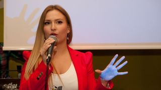 16.04.2014., Zagreb – U klubu Pepermint odrzana je promocija novog albuma i spota Ivane Radovnikovic, Dio mene. Photo: Davor Visnjic/PIXSELL 16.04.2014., Zagreb – U klubu Pepermint odrzana je promocija novog albuma i spota Ivane Radovnikovic, Dio mene. Photo: Davor Visnjic/PIXSELL