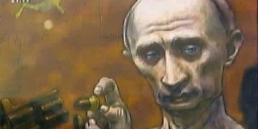 Vladimir Putin, karikatura