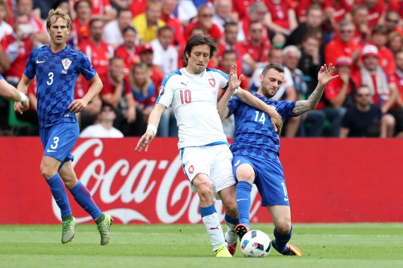 Stadion Geoffroy-Guichard, Saint-Etienne, UEFA EURO 2016., 2. kolo, skupina D, Česka – Hrvatska. Photo: PIXSELL Stadion Geoffroy-Guichard, Saint-Etienne, UEFA EURO 2016., 2. kolo, skupina D, Česka – Hrvatska. Photo: PIXSELL