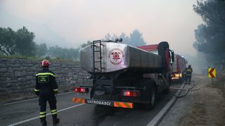 Požar u Tučepima Požar u Tučepima