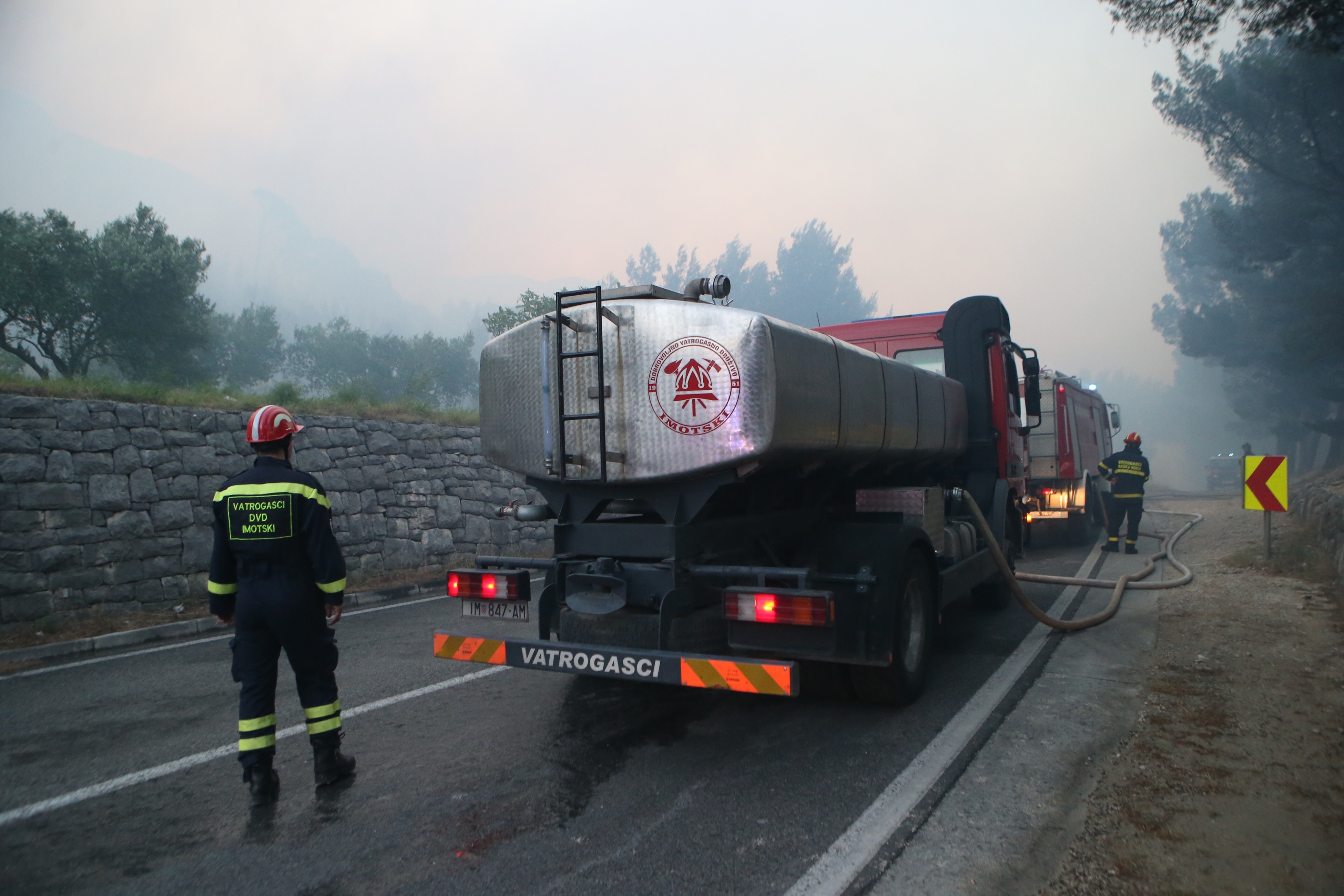 Požar u Tučepima Požar u Tučepima