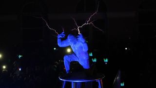 Festival Visualia – igra munjama i strujom Foto:Dusko Marusic/PIXSELL