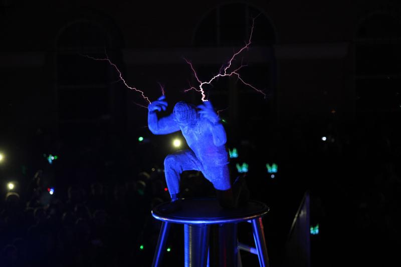 Festival Visualia – igra munjama i strujom Foto:Dusko Marusic/PIXSELL