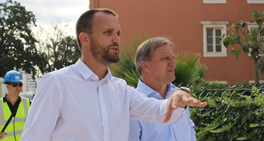 Šime Erlić i Branko Dukić, bedemi, muraj Šime Erlić i Branko Dukić, bedemi, muraj