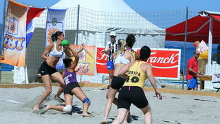 Rukomet na pijesku na pla Rukomet na pijesku na pla