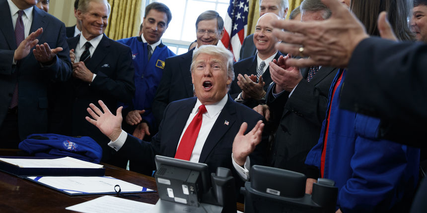 Donald Trump, NASA