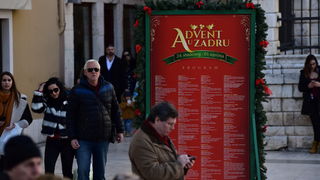 Advent u Zadru: Prekrasno subotnje jutro u Zadru