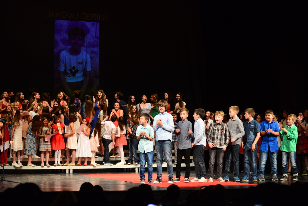 Dodjela nagrade “NOBI” u Hrvatskom narodnom kazalištu, izlozba fotografija Ive Perincic