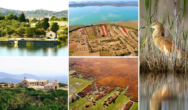 Park prirode Vransko jezero, kolaž