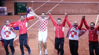 Veliko slavlje hrvatskih tenisača nakon osvajanja Davis Cupa