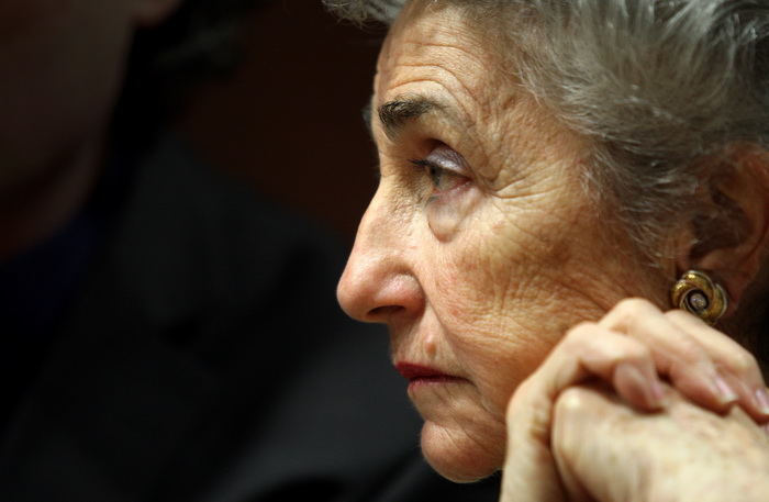 Zadar, 020213.
Samostan Skolskih sestara franjevki u Arbanasima.
Nakon Zagreba, kontroverzna znanstvenica Judith Reisman predavanje na temu spolnog odgoja veceras je odrzala i u Zadru.
Na fotografiji: Judith Reisman.
Foto: Jure Miskovic / CROPIX Zadar, 020213.
Samostan Skolskih sestara franjevki u Arbanasima.
Nakon Zagreba, kontroverzna znanstvenica Judith Reisman predavanje na temu spolnog odgoja veceras je odrzala i u Zadru.
Na fotografiji: Judith Reisman.
Foto: Jure Miskovic / CROPIX