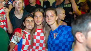 Zadar je gorio: Velika fešta nakon plasmana Vatrenih u finale Svjetskog prvenstva