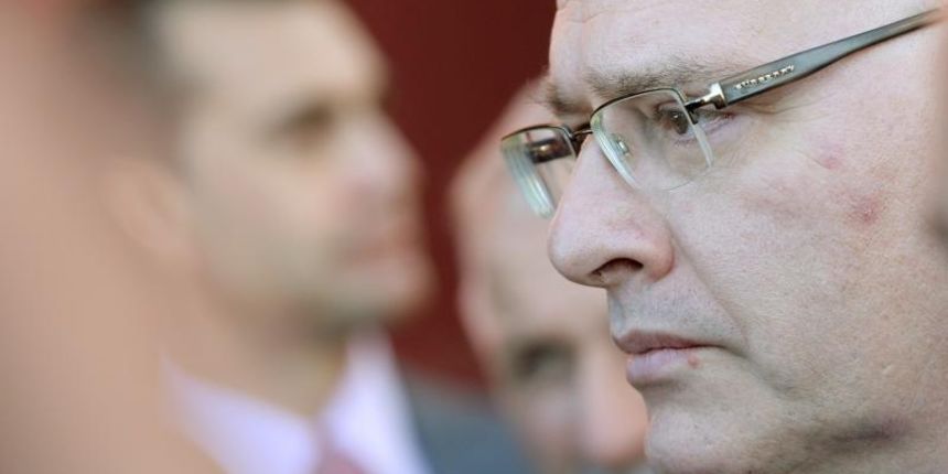 Obrovac – Predsjednik Ivo Josipovic prisustvovao obiljezavanju 30. godisnjice rada Reverzibilne hidroelektrane Velebit. struja, hep. elektricna energija.Photo: Dino Stanin/PIXSELL