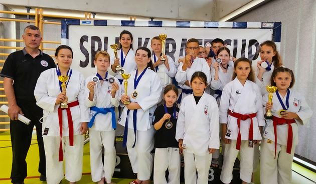Karate klub Bibinje u Splitu