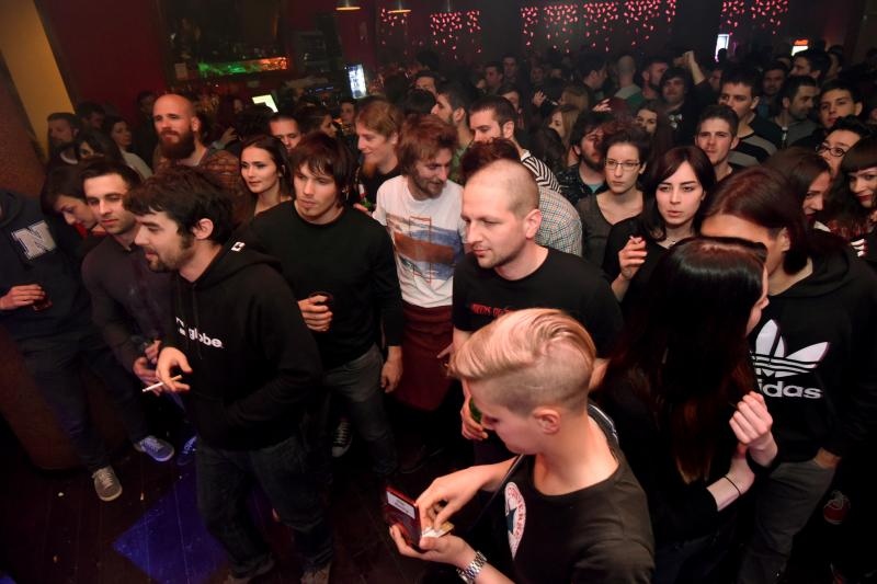 Pips Chips & Videoclips održali su sinoć odličan koncert u Q-baru na oduševljenje brojnih zadarskih fanova.  Photo: Dino Stanin/PIXSELL