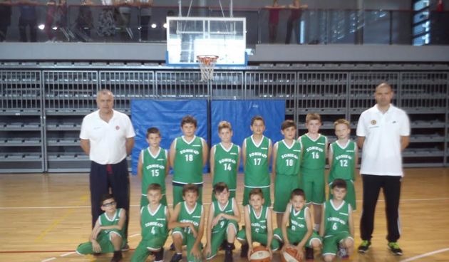 Dječaci (U11) KK Sonik Puntamika u Pazinu na PH u mini košarci