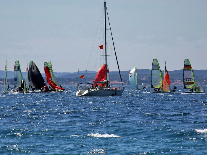 Jedrenje: SP klase 49er – drugi dan 8. svibnnja 2012, Foto: Leonard Kvarantan Jedrenje: SP klase 49er – drugi dan 8. svibnnja 2012, Foto: Leonard Kvarantan