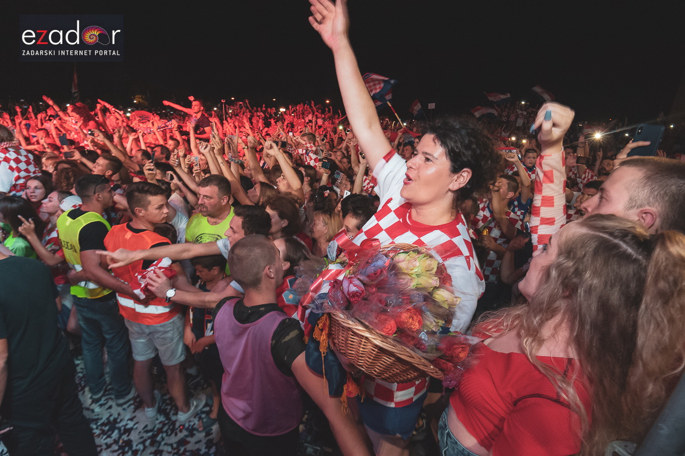 Zadar priredio nezaboravan doček svojim Vatrenim herojima