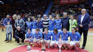 Finale Kutije šibica: ŽNK Osijek – HNTV i MNK Futsal Super chicks 4-1 Finale Kutije šibica: ŽNK Osijek – HNTV i MNK Futsal Super chicks 4-1