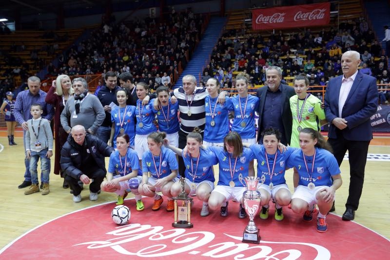 Finale Kutije šibica: ŽNK Osijek – HNTV i MNK Futsal Super chicks 4-1 Finale Kutije šibica: ŽNK Osijek – HNTV i MNK Futsal Super chicks 4-1