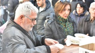 Priprema rižota s plodovima mora u sklopu Tuna, Sushi & Wine Festivala Priprema rižota s plodovima mora u sklopu Tuna, Sushi & Wine Festivala