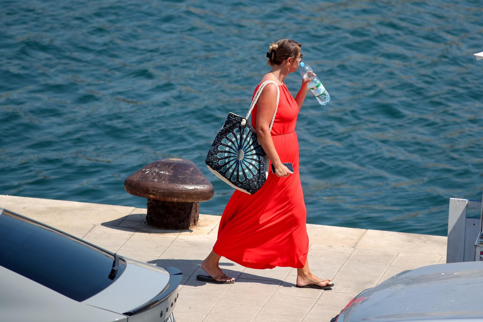 Toplinski val ponovo u Zadru Toplinski val ponovo u Zadru