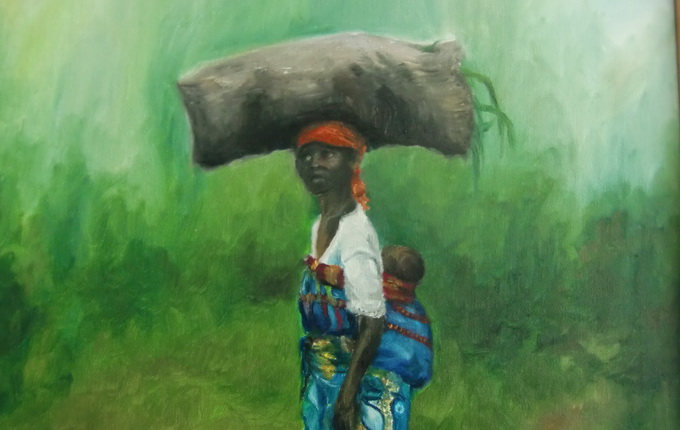 “Boje Afrike”, izložba u GKZD, Ivana Kulaš