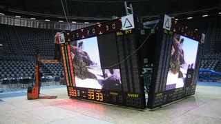 Podizanje semafora u novoj dvorani SC Visnjik Podizanje semafora u novoj dvorani SC Visnjik