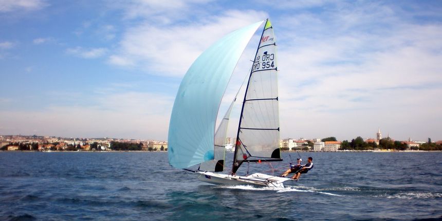 Kostov/Cupac na treningu u zadarskom kanalu Kostov/Cupac na treningu u zadarskom kanalu