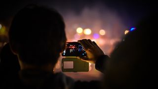 Zadrani oduševljeni hologramskim božićnim drvcem