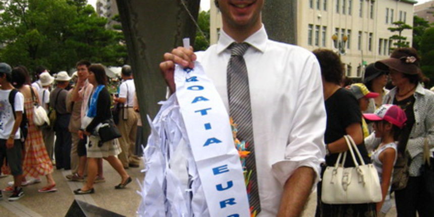 Noa Alagic s biogradskim zdralovima u Hiroshimi