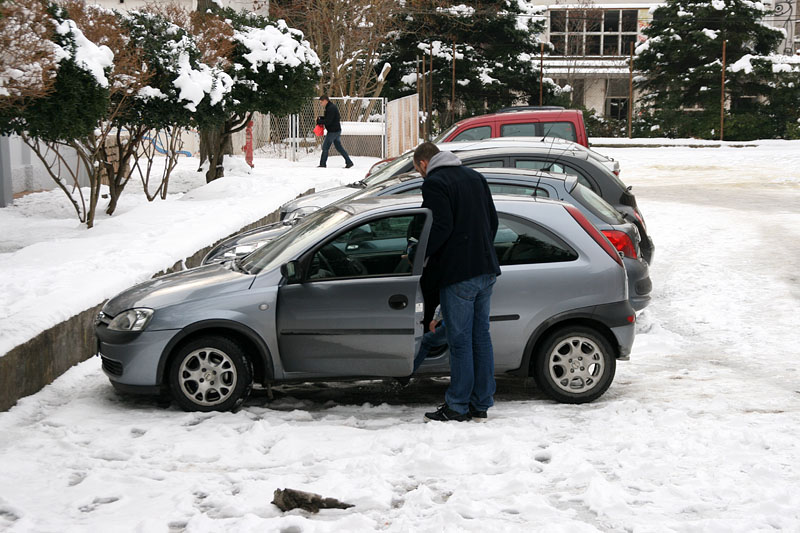 Snježni đir oko Gradske knjižnice Zadar, Foto: Lucija Juravić Snježni đir oko Gradske knjižnice Zadar, Foto: Lucija Juravić
