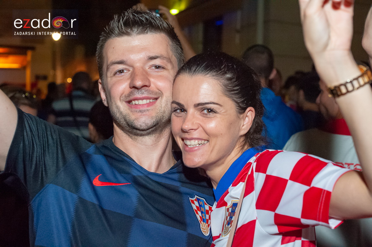 Zadar je gorio: Velika fešta nakon plasmana Vatrenih u finale Svjetskog prvenstva