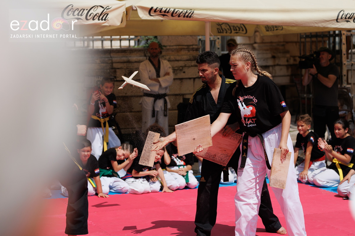 Spektakularna Taekwondo prezentacija na Narodnom trgu