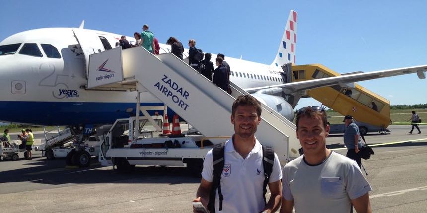 Fantela i Marenić otputovali na pripreme u Rio de Janeiro, foto: facebook/S&I Fantela i Marenić otputovali na pripreme u Rio de Janeiro, foto: facebook/S&I