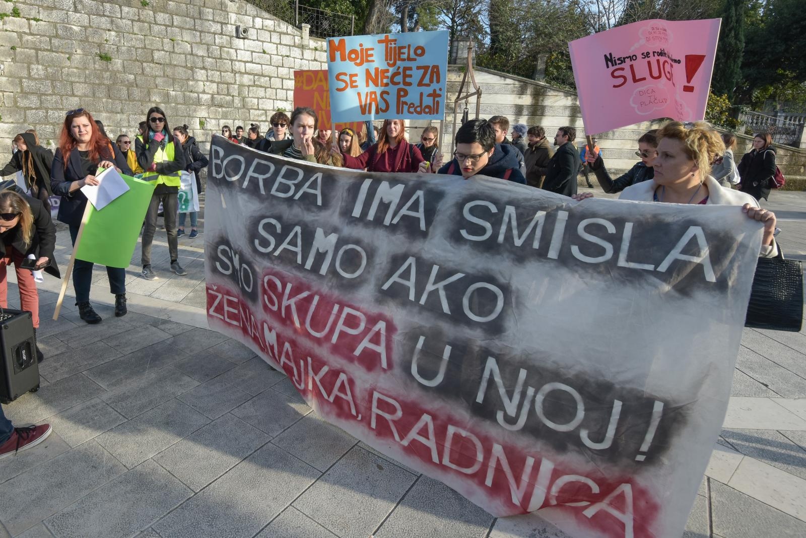 Dana žena: Marš u organizaciji udruge Antifijaka