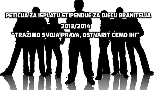 Djeca hrvatskih branitelja: Želimo ostvariti svoja prava i stati na kraj ponižavajućoj birokraciji, foto: Facebook