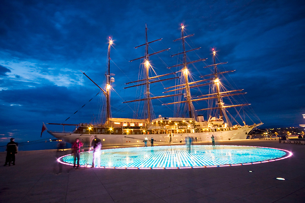 ‘Sea Cloud’ u Zadru (foto:Saša Čuka) ‘Sea Cloud’ u Zadru (foto:Saša Čuka)