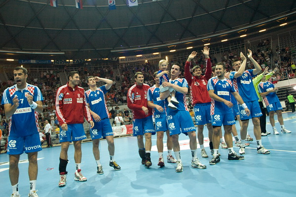 Zadar: Hrvatska-Slovacka 34-21, Foto: Sasa Cuka